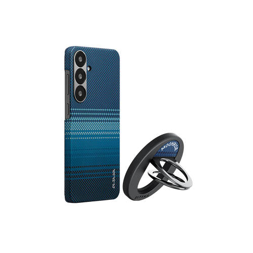 Samsung Galaxy S25 / Moonrise(ムーンライズ) / セット1:スマホケース+スマホリングGrip3