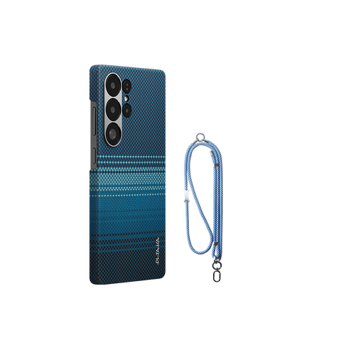 Samsung Galaxy S25 Ultra / Moonrise(ムーンライズ) / セット2:スマホケース+スマホストラップ