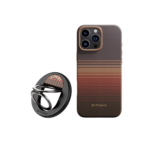 iPhone 16 Pro / Sunset(サンセット) / セット:ケース+スマホリング Grip 3(Sunset)