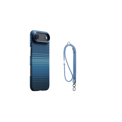 iPhone Air / Moonrise(ムーンライズ) / 極薄セット2:スマホケース+スマホストラップ