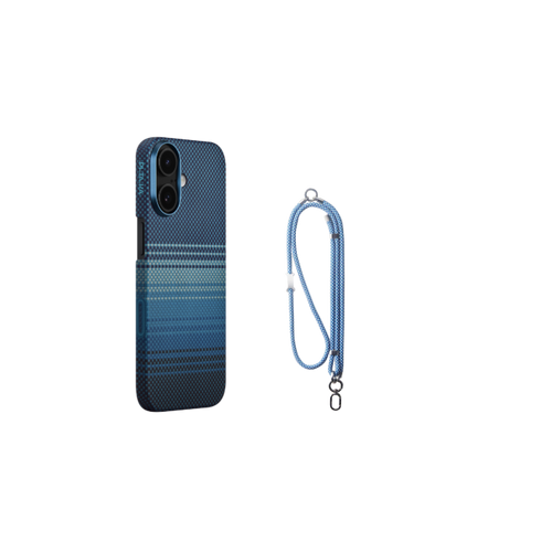 iPhone 17 / Moonrise(ムーンライズ) / 極薄セット2:スマホケース+スマホストラップ