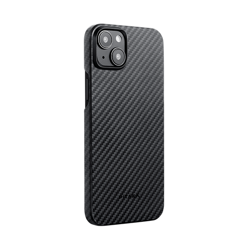 iPhone 15 Plus / 1500D 黒/グレーツイル柄 / Edge Case エッジケース