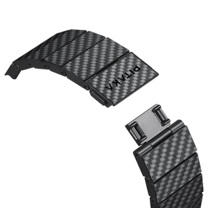 カーボンファイバーウォッチバンド Galaxy Watch Ultra/7/6/6 Classic/5 Pro/5適用
