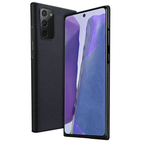 Samsung Galaxy Note20 / Black/Grey (Twill) / 極薄ケース