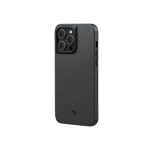 iPhone 14 Pro / 1500D 黒/グレーツイル柄 / 軍用グレード保護ケース
