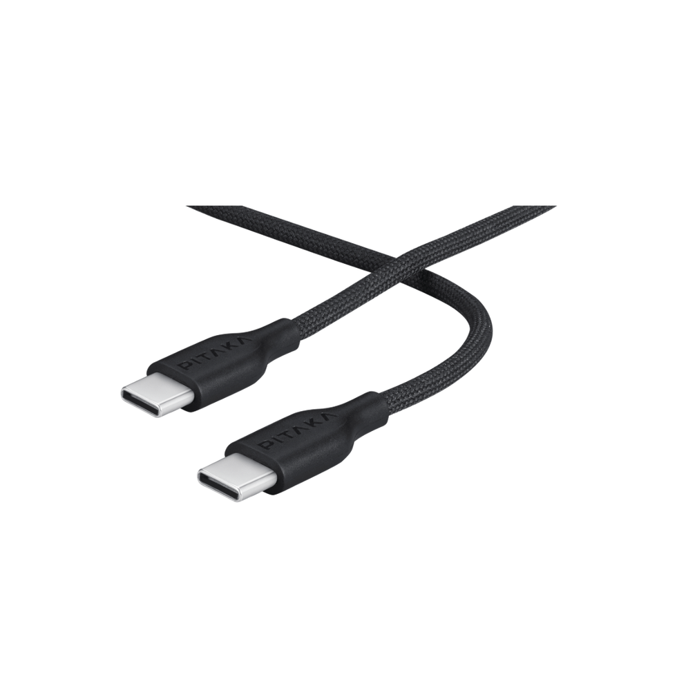 30W USB C GaNチャージャーと柔軟な編み込みC to Cケーブル