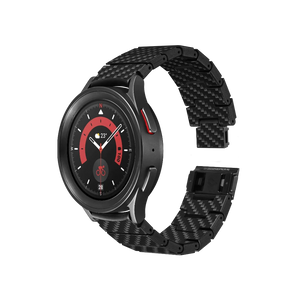 カーボンファイバーウォッチバンド Galaxy Watch Ultra/7/6/6 Classic/5 Pro/5適用