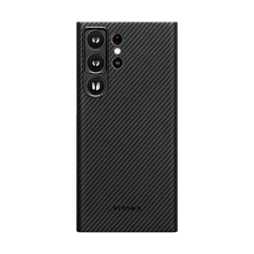 S23 Ultra (6.8インチ) / 600D 黒/グレーツイル柄 / ケース単品