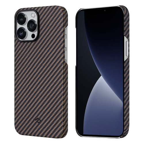 iPhone 13 Pro Max (6.7インチ) / 1500D 黒/ローズゴールドツイル柄