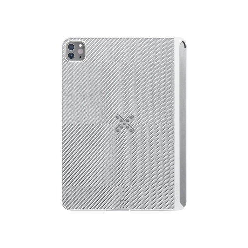 iPad Pro 2022/2021 (12.9インチ) / 1500D シルバー/グレーツイル柄 (ガラスファイバー素材)