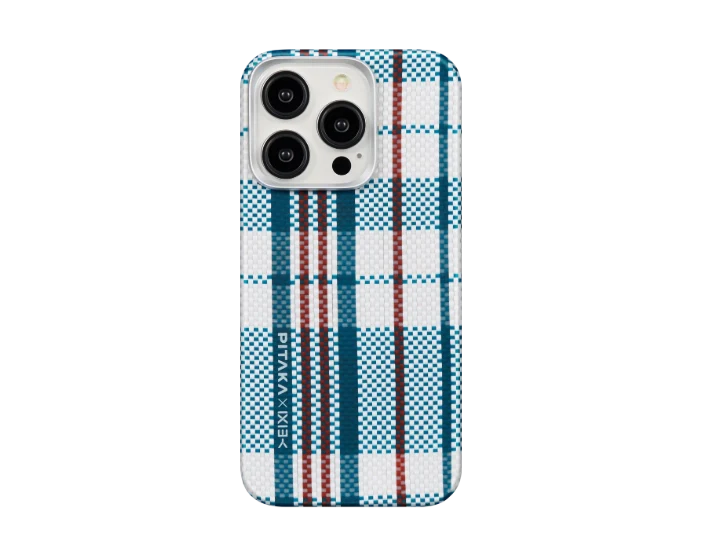 Weaving+|red-white-blue MagEZ Case 4 for iPhone 15 Series