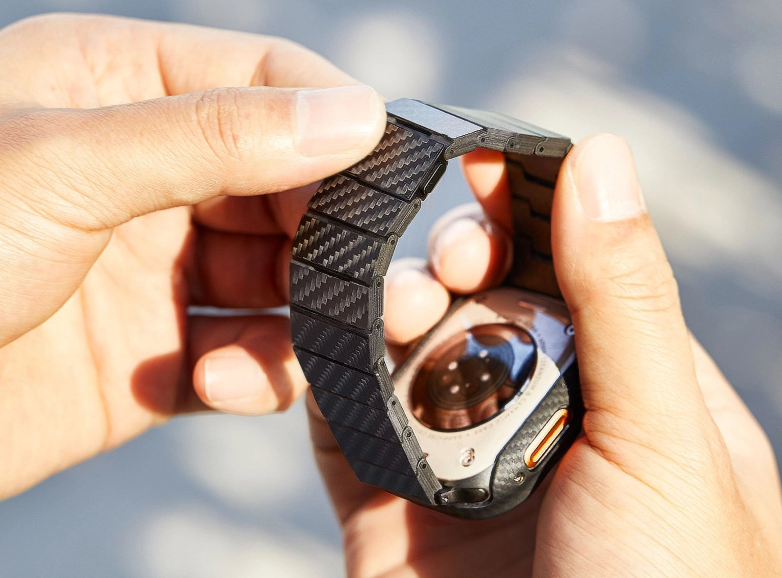 PITAKA Carbon Fiber Band for Apple Watch