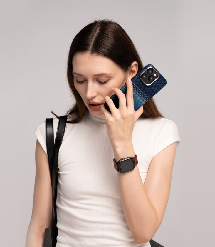 features tactile woven case for iphone16