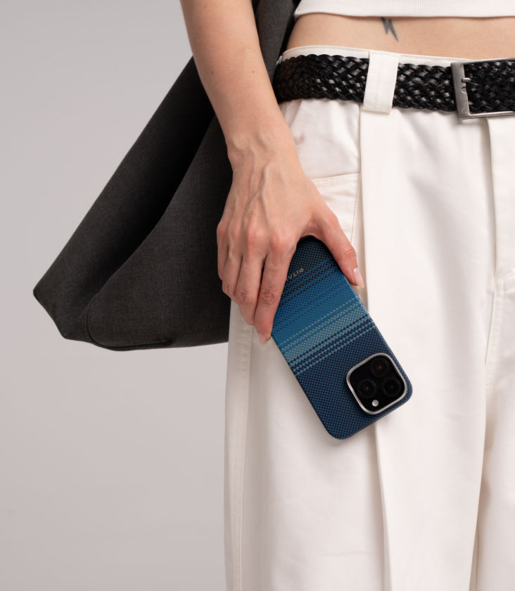 features tactile woven case for iphone16