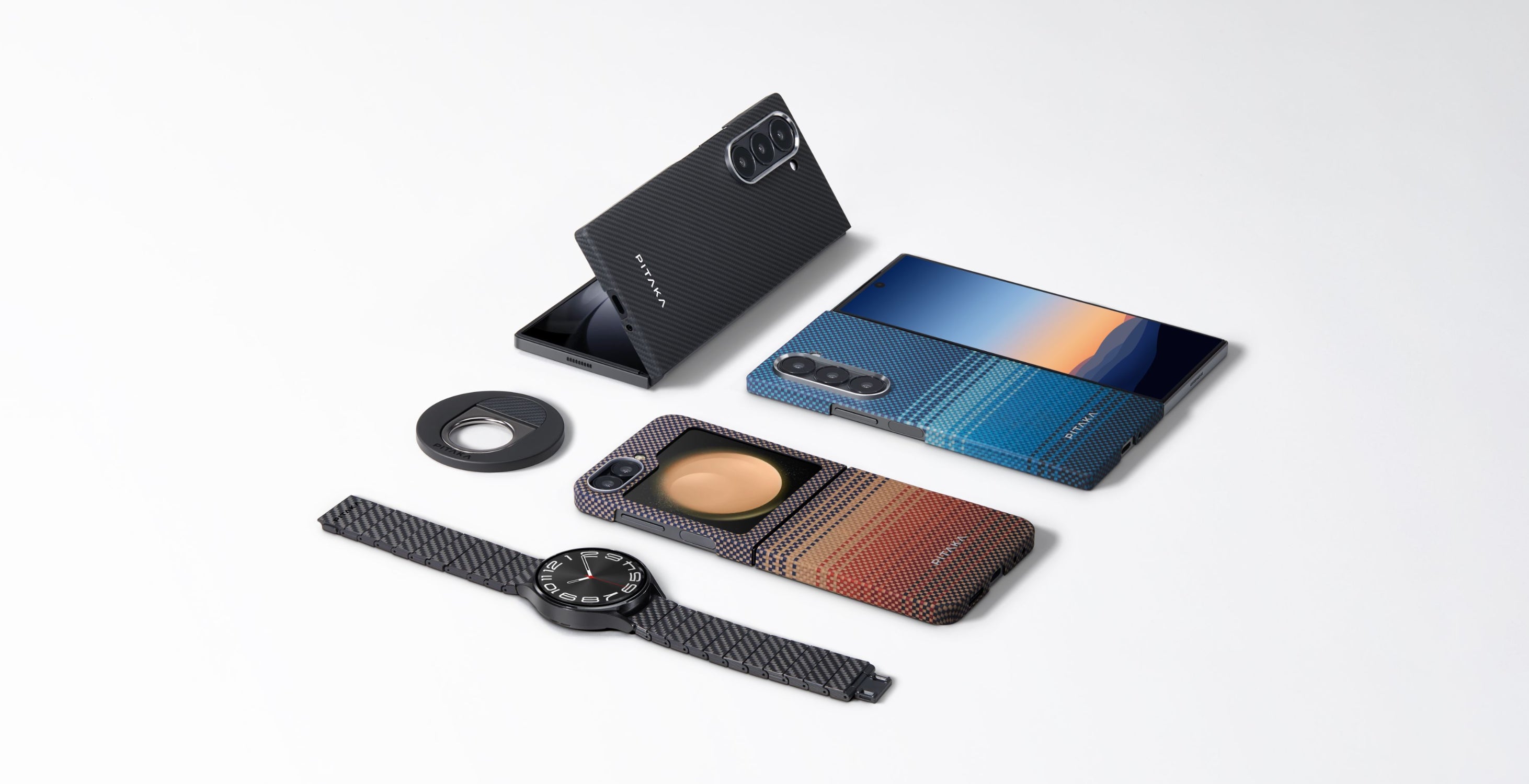 Carbon Fiber Watch Band for Galaxy Watch
