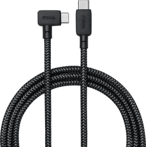 C to C ケーブル L字コネクタナイロン編組（非売品）