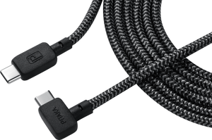 C to C ケーブル L字コネクタナイロン編組（非売品）