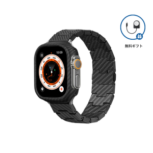 カーボンファイバーウォッチバンド Apple Watch と Apple Watch Ultraシリーズ 適用