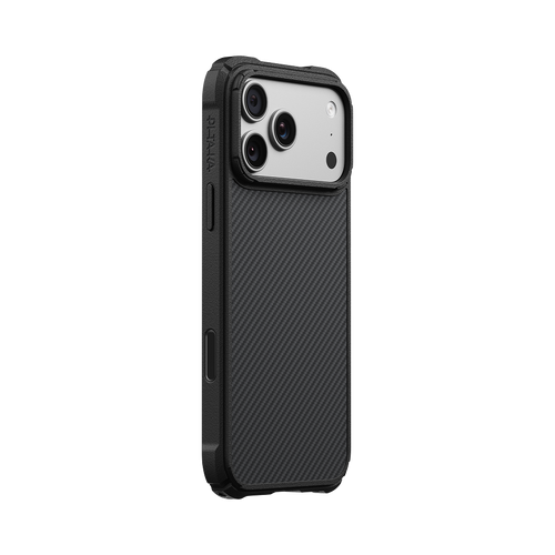iPhone 18 Pro Max / 600D 黒/グレーツイル柄 / Cairn Case ケルンケース