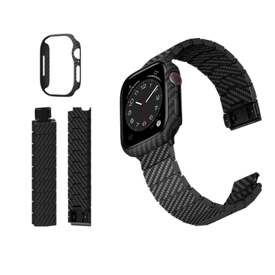 カーボンファイバーウォッチバンド Apple Watch と Apple Watch Ultraシリーズ 適用
