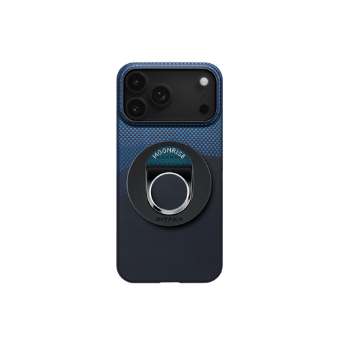 iPhone 17 Pro Max / 山（OVER THE HORIZON） / 極薄セット1:スマホケース+スマホリングGrip3