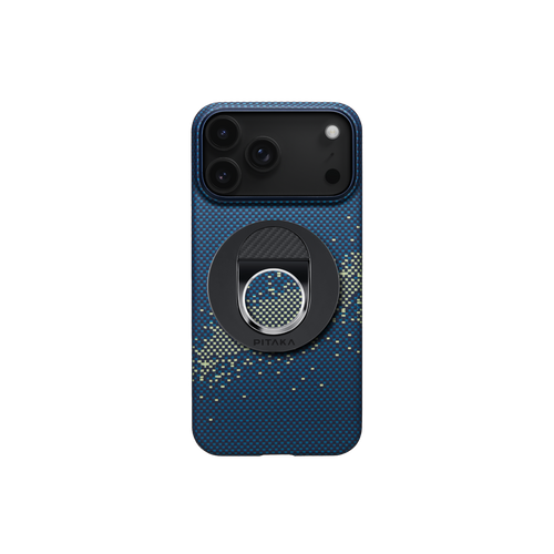 iPhone 17 Pro Max / 星（MILKY WAY GALAXY） / 極薄セット1:スマホケース+スマホリングGrip3