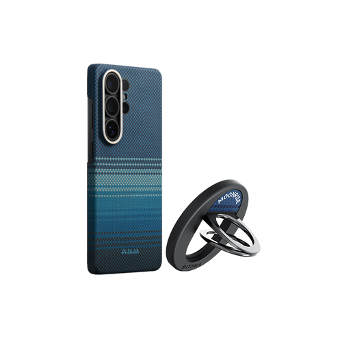 Samsung Galaxy S26 Ultra / Moonrise（ムーンライズ） / Edge Case セット: スマホケース+スマホリングGrip3