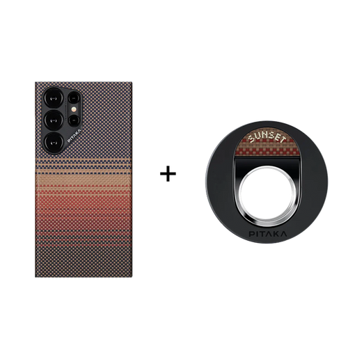 S24 Ultra (6.8'') / Sunset（サンセット） / スマホケース+スマホリング