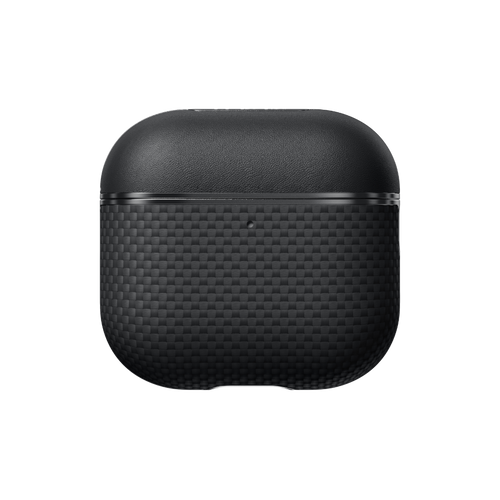 AirPods 4 / AirPods 4アクティブノイズキャンセリング搭載モデル / 1500D 黒/平紋柄