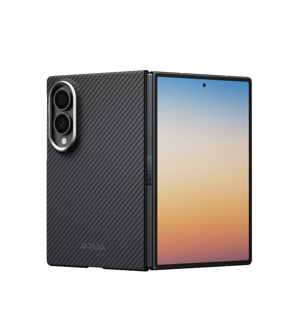 Samsung Galaxy Z Fold8,600D 黒/グレーツイル柄