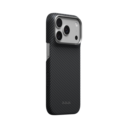 iPhone 18 Pro / 600D 黒/グレーツイル柄 / Edge Case エッジケース