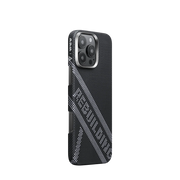 Re-TROS Kollaborative Taktile Gewebte Hülle für iPhone 16 Pro/Pro Max/iPhone 15 Pro/Pro Max/Galaxy S24 Ultra
