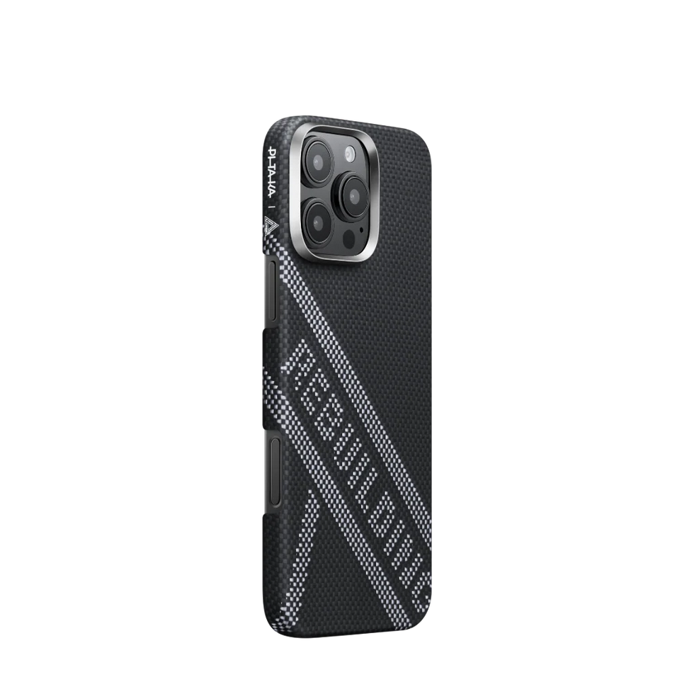 Re-TROS Kollaborative Taktile Gewebte Hülle für iPhone 16 Pro/Pro Max/iPhone 15 Pro/Pro Max/Galaxy S24 Ultra