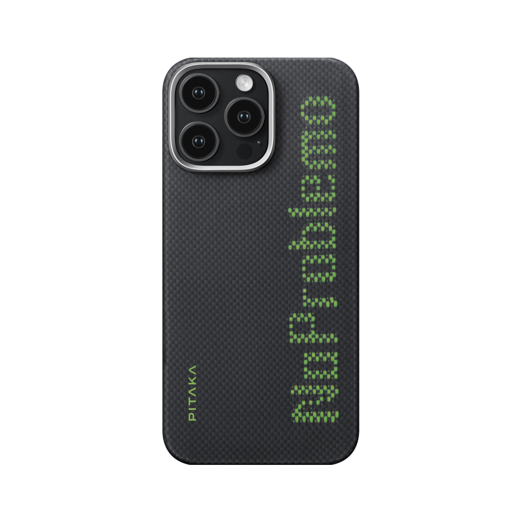 PITAKA ウルトラスリムケース iPhone16 ブラック 極薄ケース | Ultra-Slim Case for iPhone 16 Series - PITAKA