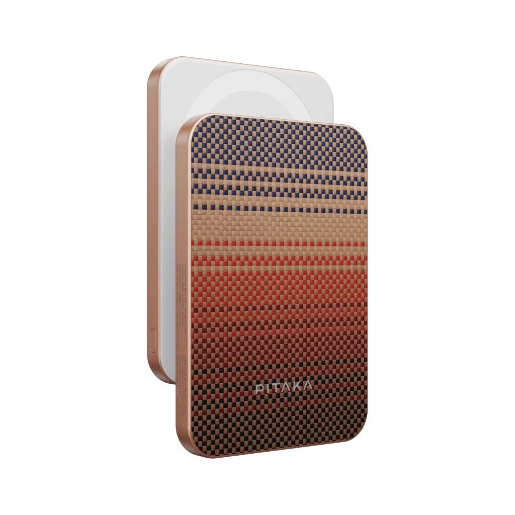 【50％OFF】 MagSafeモバイルバッテリー: Qi2ワイヤレス充電｜PITAKA スマホアクセサリー