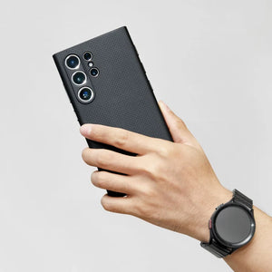 PinButtonケース 全面保護 Samsung Galaxy S25 Ultra / S24 Ultra用