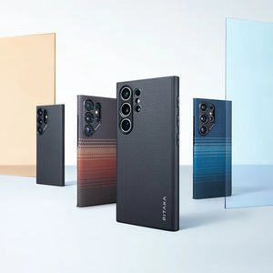 PinButtonケース 全面保護 Samsung Galaxy S25 Ultra / S24 Ultra用