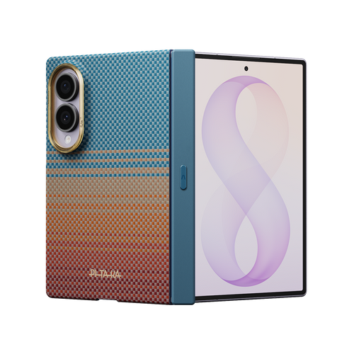 Samsung Galaxy Z Fold8 / California Dream-01 / バックケース（ヒンジ付き）