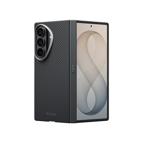 Samsung Galaxy Z Fold8 Ultra / 600D 黒/グレーツイル柄 / フルセット（ヒンジ付き）