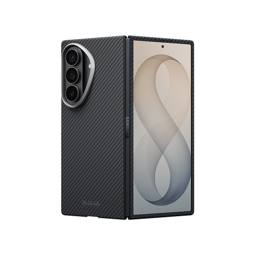 Samsung Galaxy Z Fold8 Ultra / 600D 黒/グレーツイル柄 / フルセット（ヒンジなし）