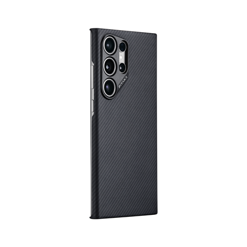 Galaxy S24 Ultra用ケース（黒/グレー）