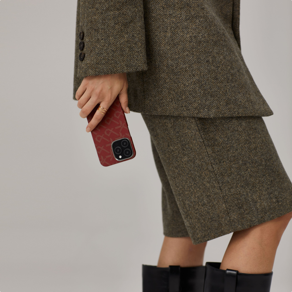 PITAKA 9周年記念 モノグラム 浮織ケース