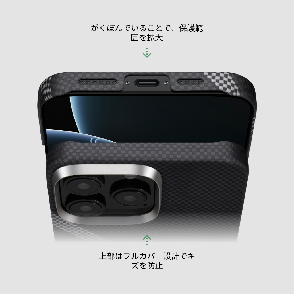 PITAKA × Re-TROS 浮織ケース