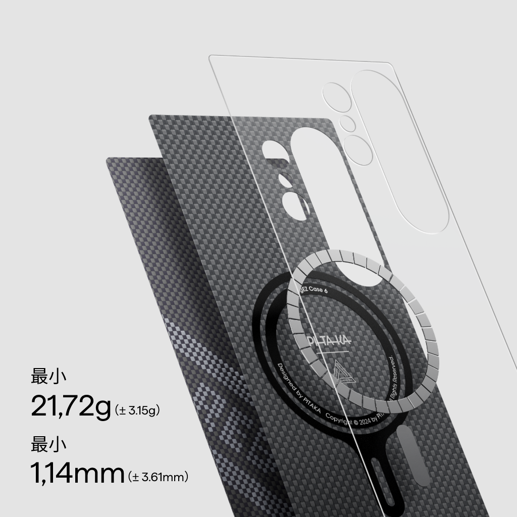 PITAKA × Re-TROS 浮織ケース