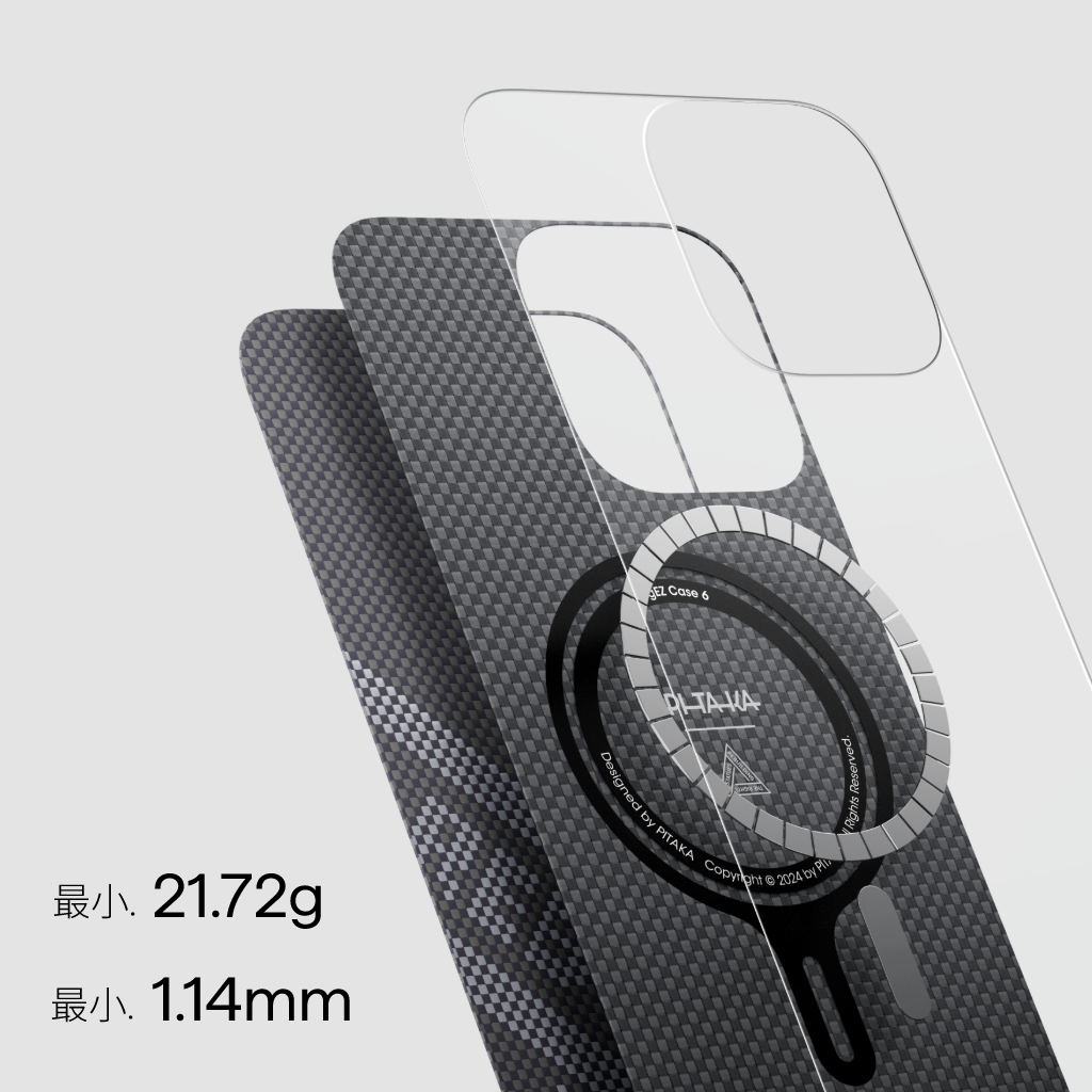 PITAKA × Re-TROS 浮織ケース