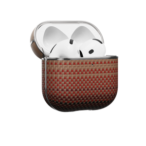 AirPods Pro 3/2 / AirPods 4 アラミド繊維保護ケース - PITAKA MagEZ AirPods Pro 3/2 / AirPods 4 アラミド繊維保護ケース - PITAKA MagEZ