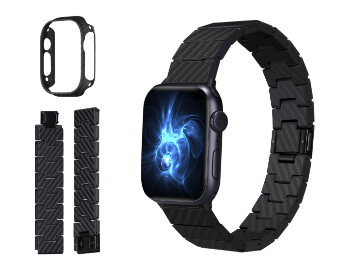 Apple Watch Ultraケース(ブラック) ベルトセット