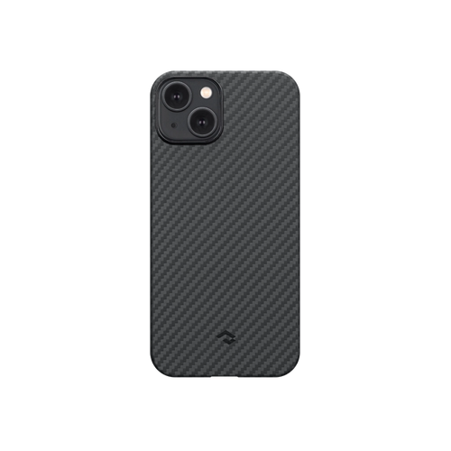 iPhone 14 / 1500D 黒/グレーツイル柄