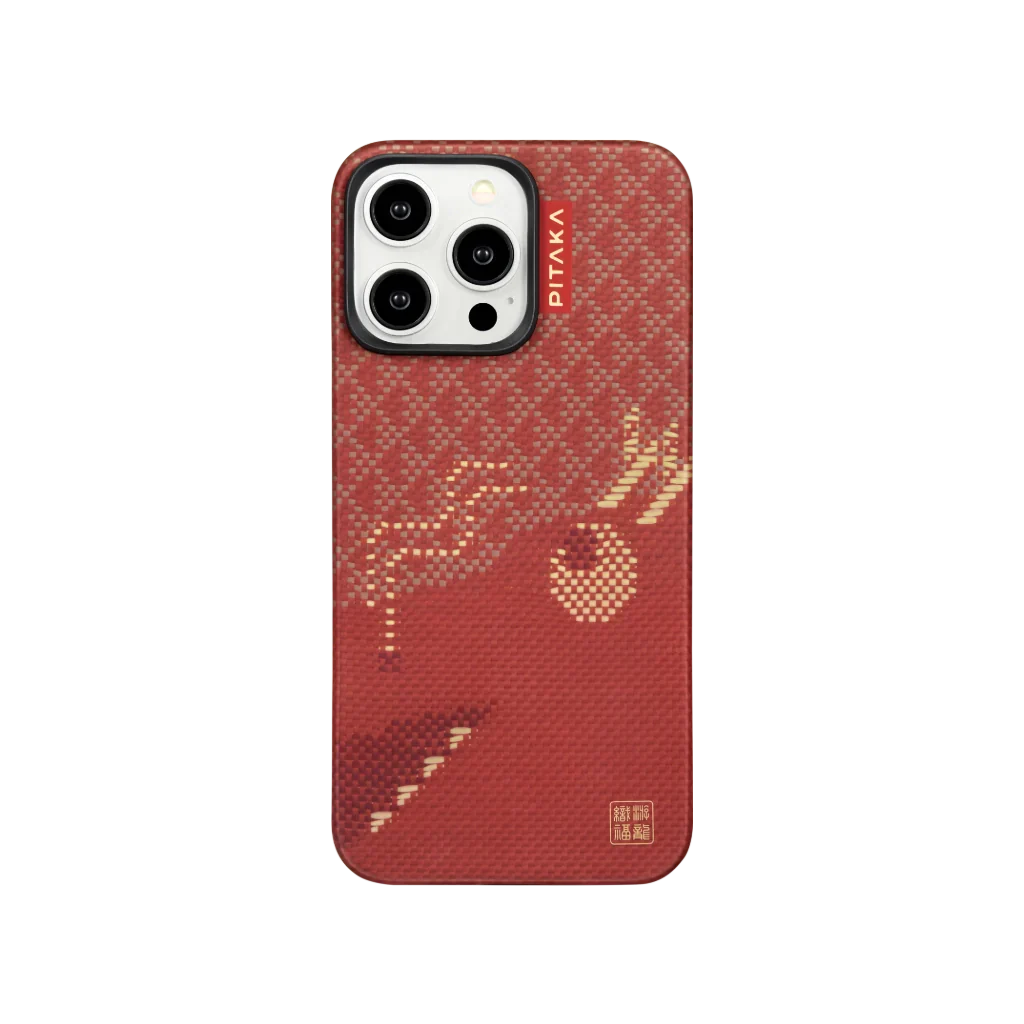 遊龍 MagEZ Case 5 (限定版) iPhone 15 Pro Chinese New Year Series | 遊龍 MagEZ Case 5 - PITAKA