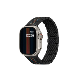 Apple Watch Series アップルウォッチ カーボンファイバー Apple Watch バンド用カーボンファイバーバンド - PITAKA